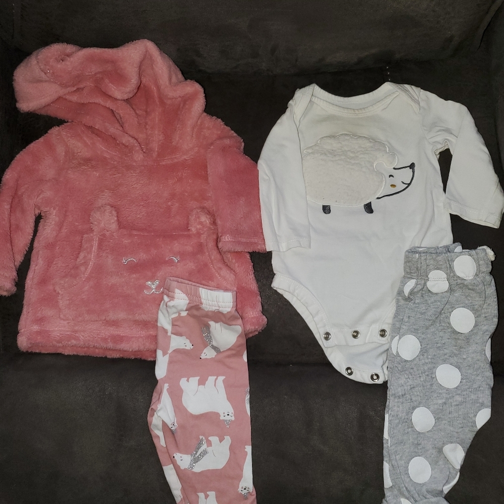 3 month girl outfits